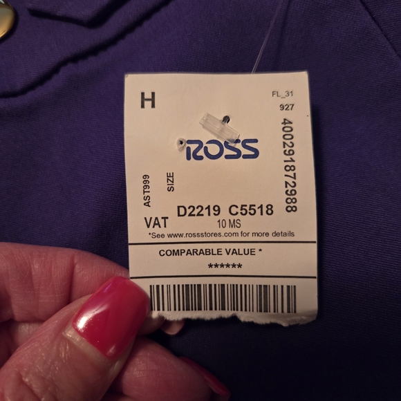 INC International Concepts Purple Shorts NWT - Picture 7 of 9